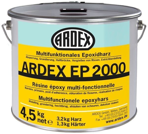 ARDEX EP2000 Multifunktionales Epoxidharz 4,5 kg ARDEX EP2000 Multifunktionales Epoxidharz 4,5 kg
