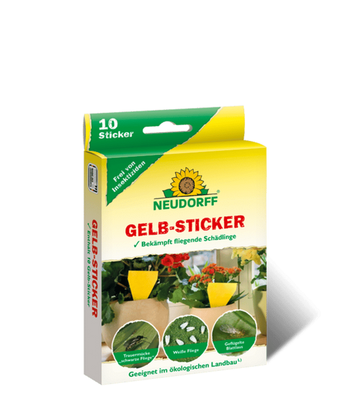 Neudorff Gelb-Sticker