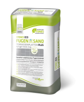 STONES ECO FUGENSAND Terrassenplatten Plus 1-10 mm basalt 15 kg STONES ECO FUGENSAND Terrassenplatten Plus 1-10 mm basalt 15 kg