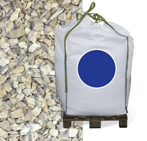 1000 kg Kalksteinbruch Yellow Sun 40-70mm Big Bag 1000 kg Kalksteinbruch Yellow Sun 40-70mm Big Bag