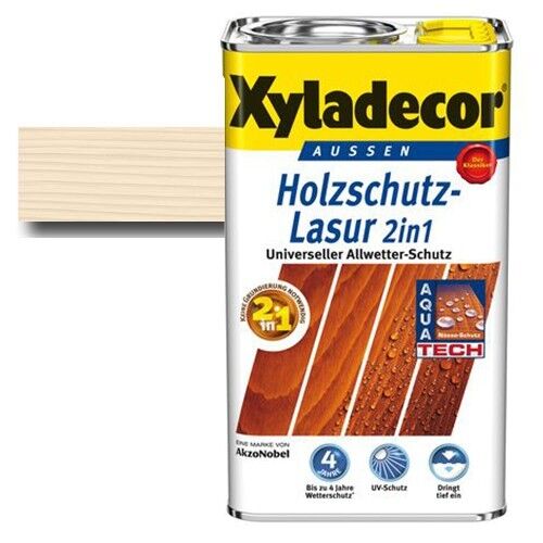 Xyladecor® Holzschutz-Lasur 2 in 1 Weißbuche 0,75 l
