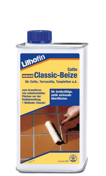 Lithofin® Cotto Classic-Beize 1 l - Maron