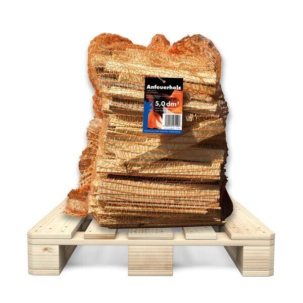 Anfeuerholz 96 x 2,7 kg - 259 kg Anfeuerholz 96 x 2,7 kg - 259 kg