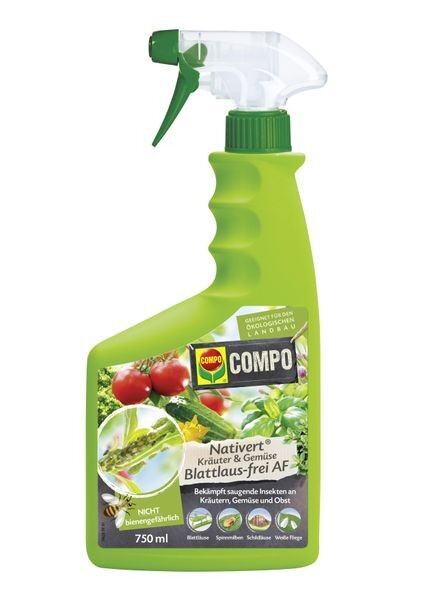 COMPO Nativert® Kräuter & Gemüse Blattlaus-frei AF 750 ml