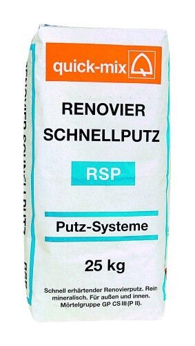 quick-mix RSP Renovier-Schnellputz 25 kg