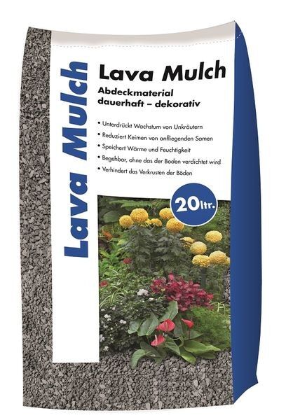 Hamann Lava-Mulch Anthrazit 8-16 mm 20 l