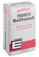 Gräfix 21 Weißfeinkalk 25kg CL 90-Q Gräfix 21 Weißfeinkalk 25kg CL 90-Q