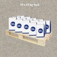 Quarzsand wäschefeucht 0,1-0,5 mm 45x25 kg Quarzsand wäschefeucht 0,1-0,5 mm 45x25 kg