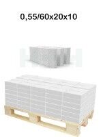 Porenbeton Planbauplatten PPpl - 0,55 60x20x10,0 cm glatte Kante 756 kg Porenbeton Planbauplatten PPpl - 0,55 60x20x10,0 cm glatte Kante 756 kg