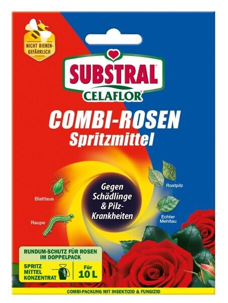Substral Celaflor Kombi-Rosen Spritzmittel (1x 15ml + 2x 4ml) Substral Celaflor Kombi-Rosen Spritzmittel (1x 15ml + 2x 4ml)