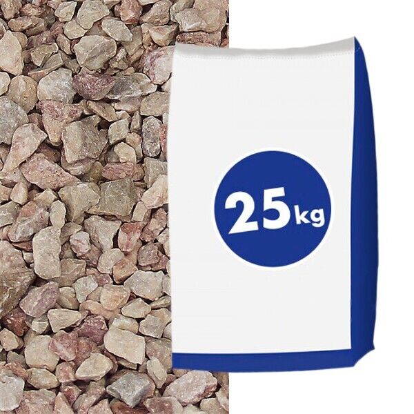 Marmorsplitt Tiroler Rot 8-16mm 25kg Sack Marmorsplitt Tiroler Rot 8-16mm 25kg Sack