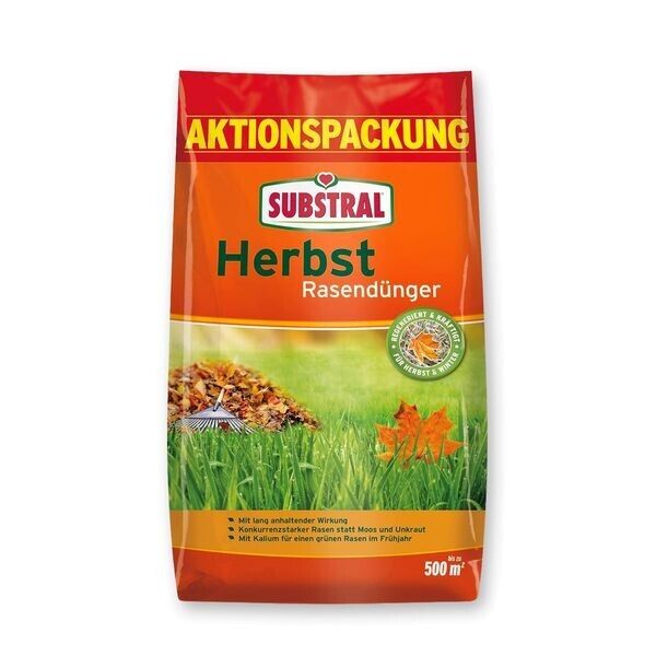 SUBSTRAL® Herbst Rasendünger 12,5 kg SUBSTRAL® Herbst Rasendünger 12,5 kg