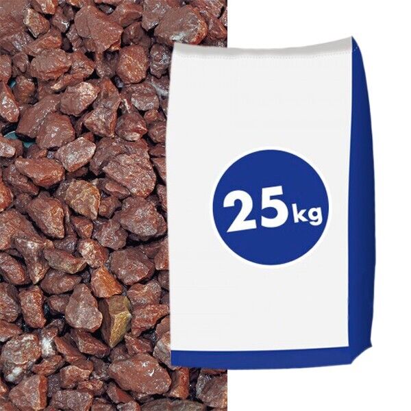 Marmorsplitt Rouge 8-16mm 25kg Marmorsplitt Rouge 8-16mm 25kg