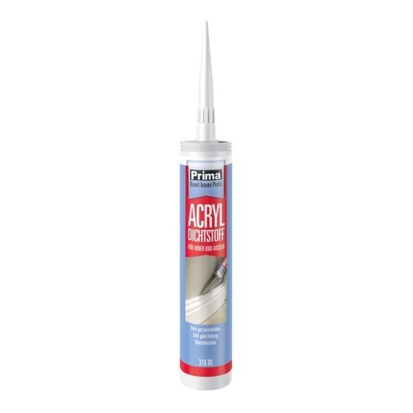 Prima® Acryl Dichtstoff 310 ml - grau Prima® Acryl Dichtstoff 310 ml - grau
