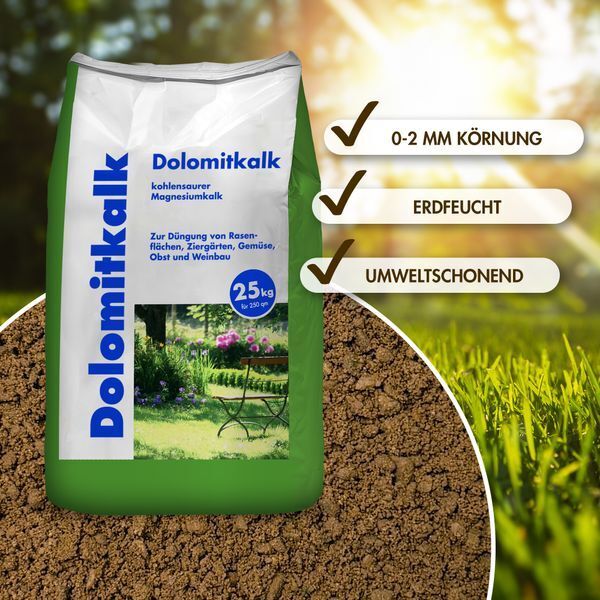 Dolomitkalk Rasenkalk 1000 kg | Kiesundco