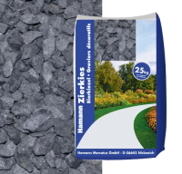 Marmorsplitt Nero Ebano 12-16mm 25kg Sack Marmorsplitt Nero Ebano 12-16mm 25kg Sack
