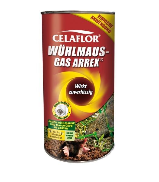 CELAFLOR® Wühlmaus Gas Arrex 250 g