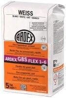 ARDEX G8S FLEX-Fugenmörtel 1-6 - 5 kg weiss ARDEX G8S FLEX-Fugenmörtel 1-6 - 5 kg weiss