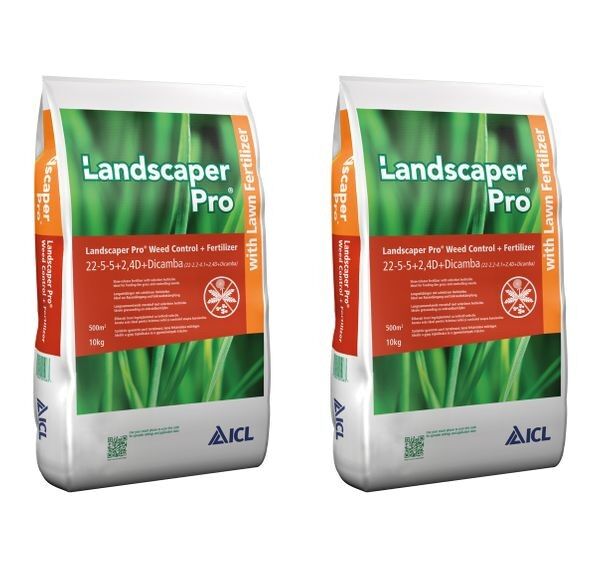 ICL Landscaper Pro Weed Control - Unkrautvernichter mit Rasendünger 20 kg