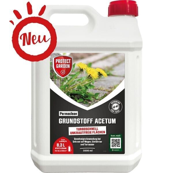 SBM PG Permaclean Grundstoff Acetum 5 l SBM PG Permaclean Grundstoff Acetum 5 l