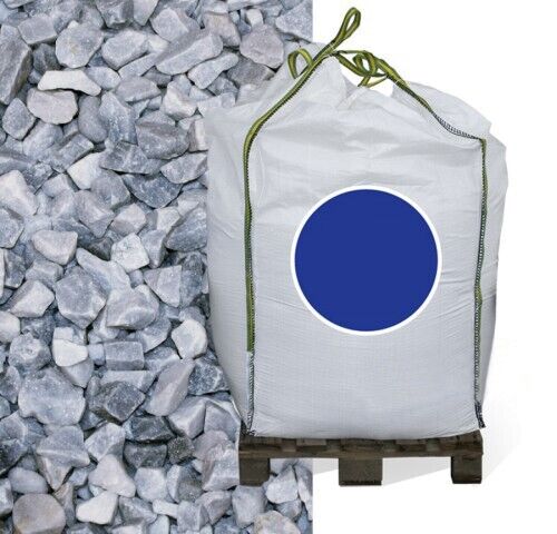 Marmorsplitt Ice Blue 8-16mm 1.000kg Big Bag Marmorsplitt Ice Blue 8-16mm 1.000kg Big Bag