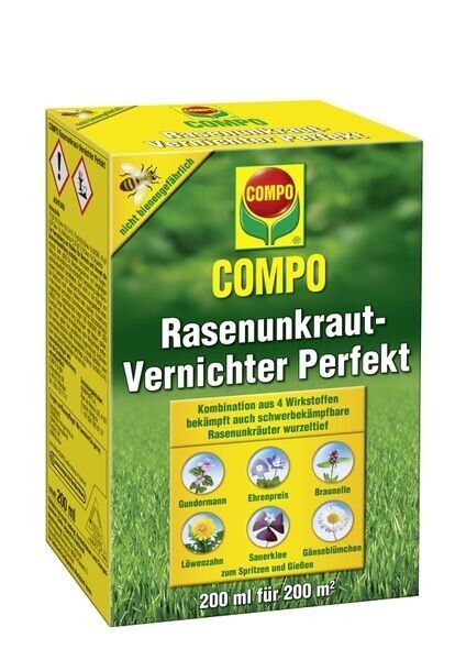 COMPO Rasenunkraut-Vernichter Perfekt 200 ml