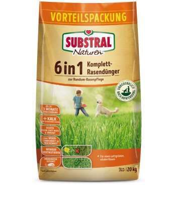 SUBSTRAL Rasendnger mit Unkrautvernichter f. 400m 9 kg | Kiesundco
