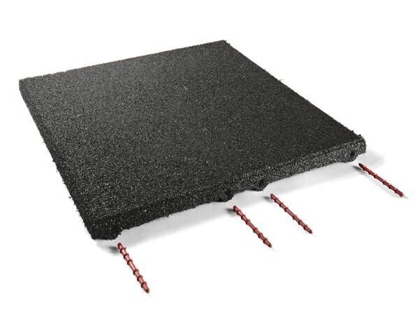 Fallschutzmatten Schwarz 50x50x3cm inkl. 3 Verbinder Fallschutzmatten Schwarz 50x50x3cm inkl. 3 Verbinder