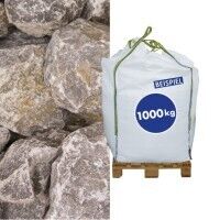 Kalksteinbruch Grau 70-120 mm 1000kg Big Bag Kalksteinbruch Grau 70-120 mm 1000kg Big Bag