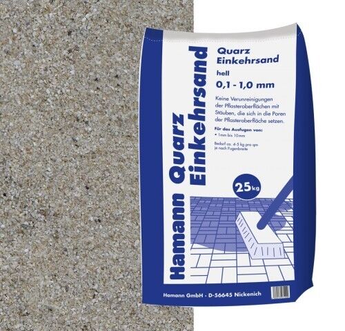 Quarz Einkehrsand 25 kg Sack