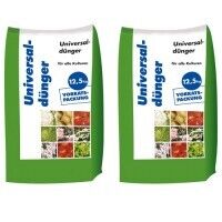 25kg Universaldünger NPK 8-4-5 Gartendünger Volldünger Blumen Obst (2x12,5kg) 25kg Universaldünger NPK 8-4-5 Gartendünger Volldünger Blumen Obst (2x12,5kg)