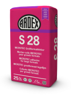 Ardex S28 MICROTEC Grossformatkleber 25kg Ardex S28 MICROTEC Grossformatkleber 25kg