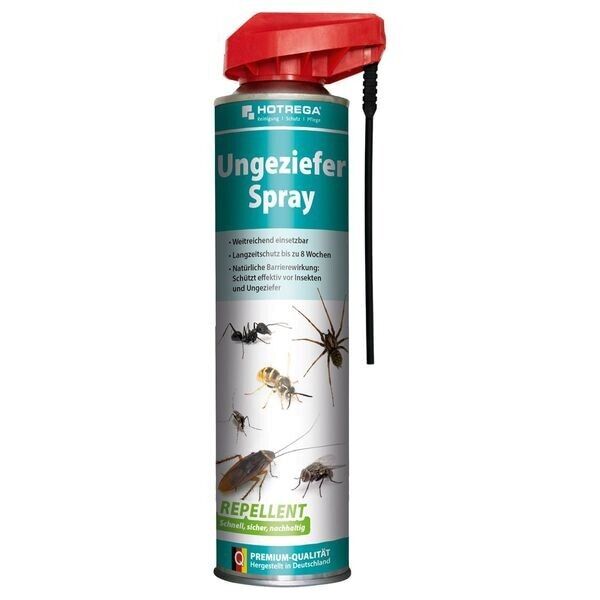 HOTREGA® Ungeziefer-Spray REPELLENT 600 ml HOTREGA® Ungeziefer-Spray REPELLENT 600 ml