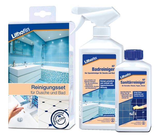Lithofin® KF Reinigerset für Dusche und Bad