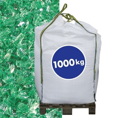Glassplitt Grün 20-50 1000 kg Big Bag