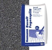 Basalt Fugensplitt 1-3 mm 25 kg Basalt Fugensplitt 1-3 mm 25 kg