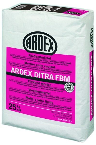Ardex DITRA FBM Fliessbettmoertel 25 kg