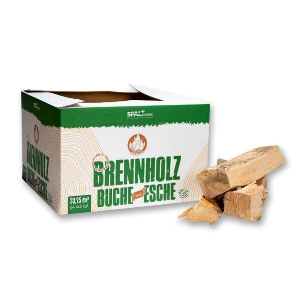 Brennholz Karton 33cm 33,75dm³ Brennholz Karton 33cm 33,75dm³