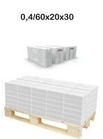 Porenbeton Planbauplatten PP 2-0,4 60x20x30 cm Grifftasche 540 kg Porenbeton Planbauplatten PP 2-0,4 60x20x30 cm Grifftasche 540 kg