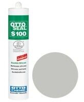 OTTOSEAL® S100 Premium-Sanitär-Silikon/Silicon 300 ml - Sanitärgrau C18 OTTOSEAL® S100 Premium-Sanitär-Silikon/Silicon 300 ml - Sanitärgrau C18