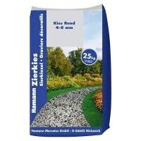 Kies rund 4-8 mm 25 kg Kies rund 4-8 mm 25 kg