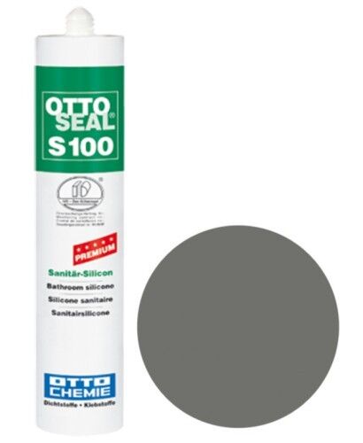 OTTOSEAL® S100 Premium-Sanitär-Silicon 300 ml - Hellgraphit C1168