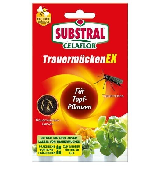 CELAFLOR Trauermücken-Ex 4x 7,5 ml CELAFLOR Trauermücken-Ex 4x 7,5 ml