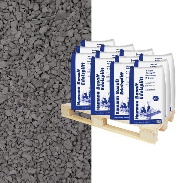 Basalt Edelsplitt 2-5 mm 1125 kg Basalt Edelsplitt 2-5 mm 1125 kg