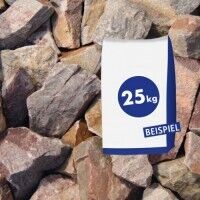 25kg Quarzitbruch Rot 40-70 mm Sack 25kg Quarzitbruch Rot 40-70 mm Sack