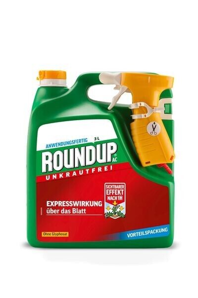 ROUNDUP® AC Unkrautfrei Sprühsystem 3 l