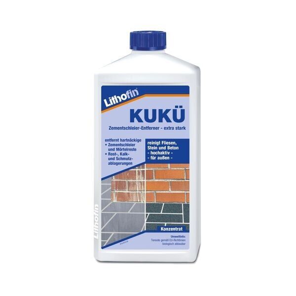 Lithofin® KUKÜ Zementschleierentferner 1 l Lithofin® KUKÜ Zementschleierentferner 1 l