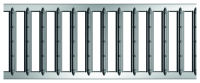 ACO Self® Stegrost Stahl verzinkt 500 mm ACO Self® Stegrost Stahl verzinkt 500 mm