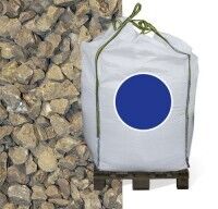 Kalksplitt Latte Macchiato 16-32mm 1.000kg Big Bag Kalksplitt Latte Macchiato 16-32mm 1.000kg Big Bag