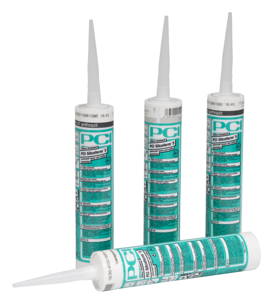 PCI Silcoferm® S Silikon-Dichtstoff 12 x 310 ml - 40 Schwarz